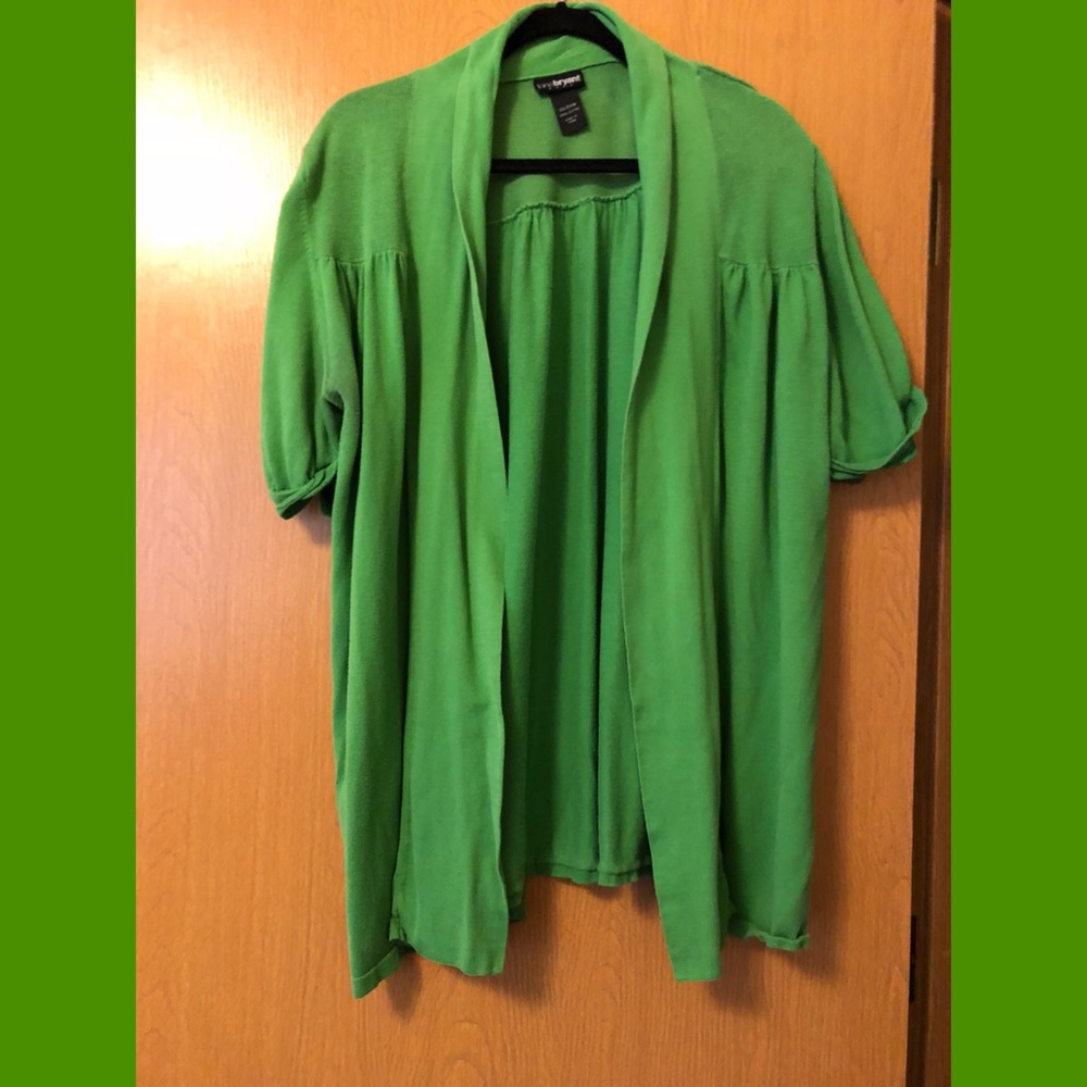 Just in time for fall - Thin Green Sweater